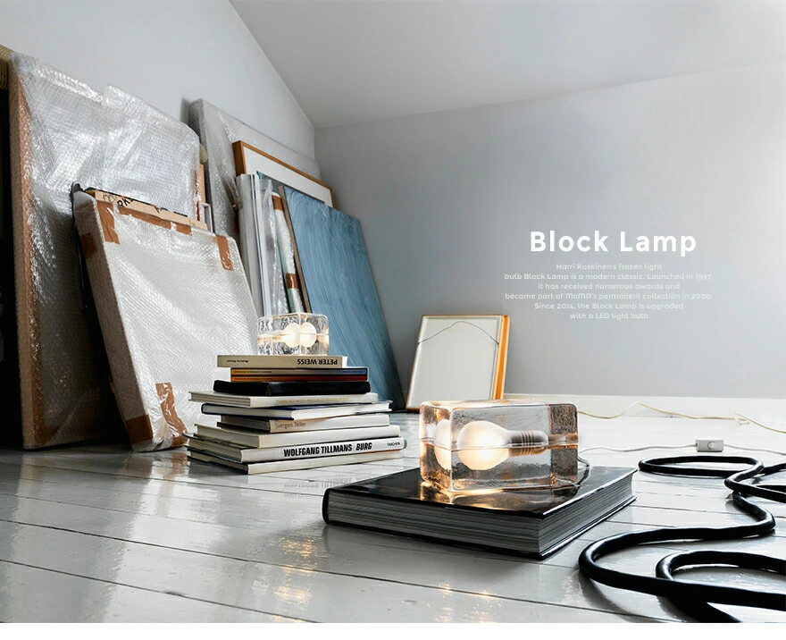 Block Lamp 30 Years